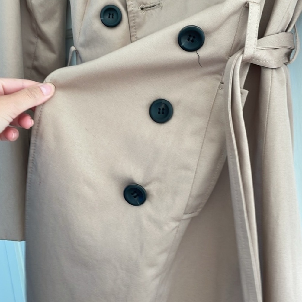 Bebe Trench Coat - Picture 4 of 6